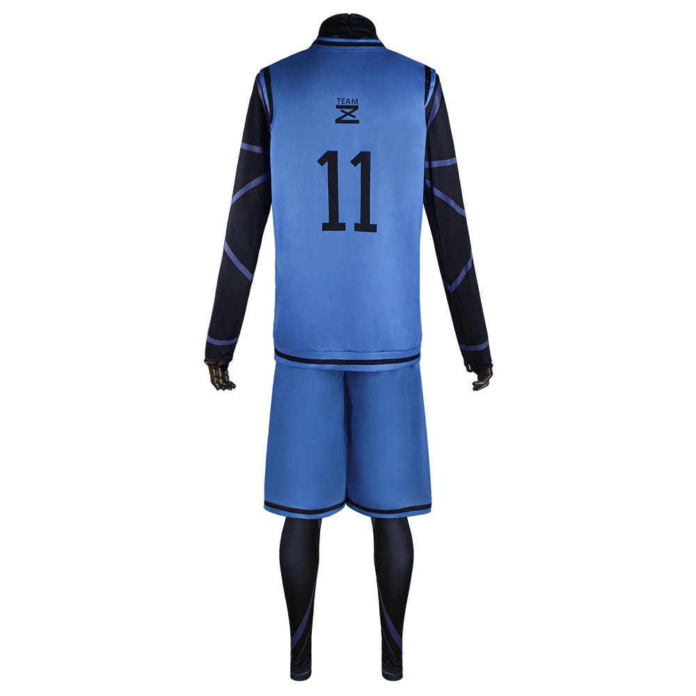 Blue Lock Anime Cosplay Costume Bachira Meguru Football Soccer Training Uniform Jersey Sportswear Halloween Clothes Men 2 - Blue Lock Plush