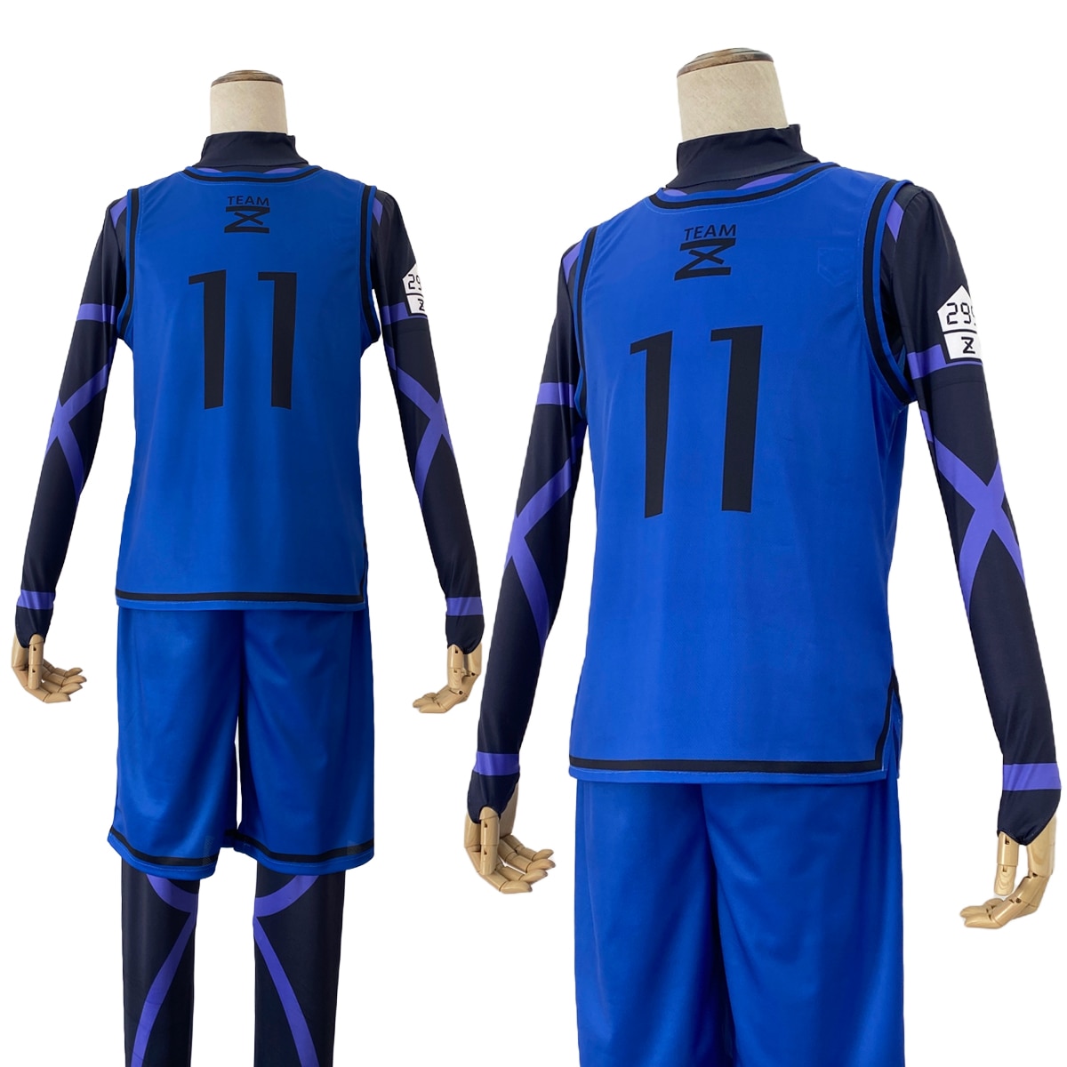 HOLOUN Blue Lock Anime Cosplay Costume Wig Isagi Yoichi Chigiri Bachira Rensuke Kunigami Football Training Uniform - Blue Lock Plush